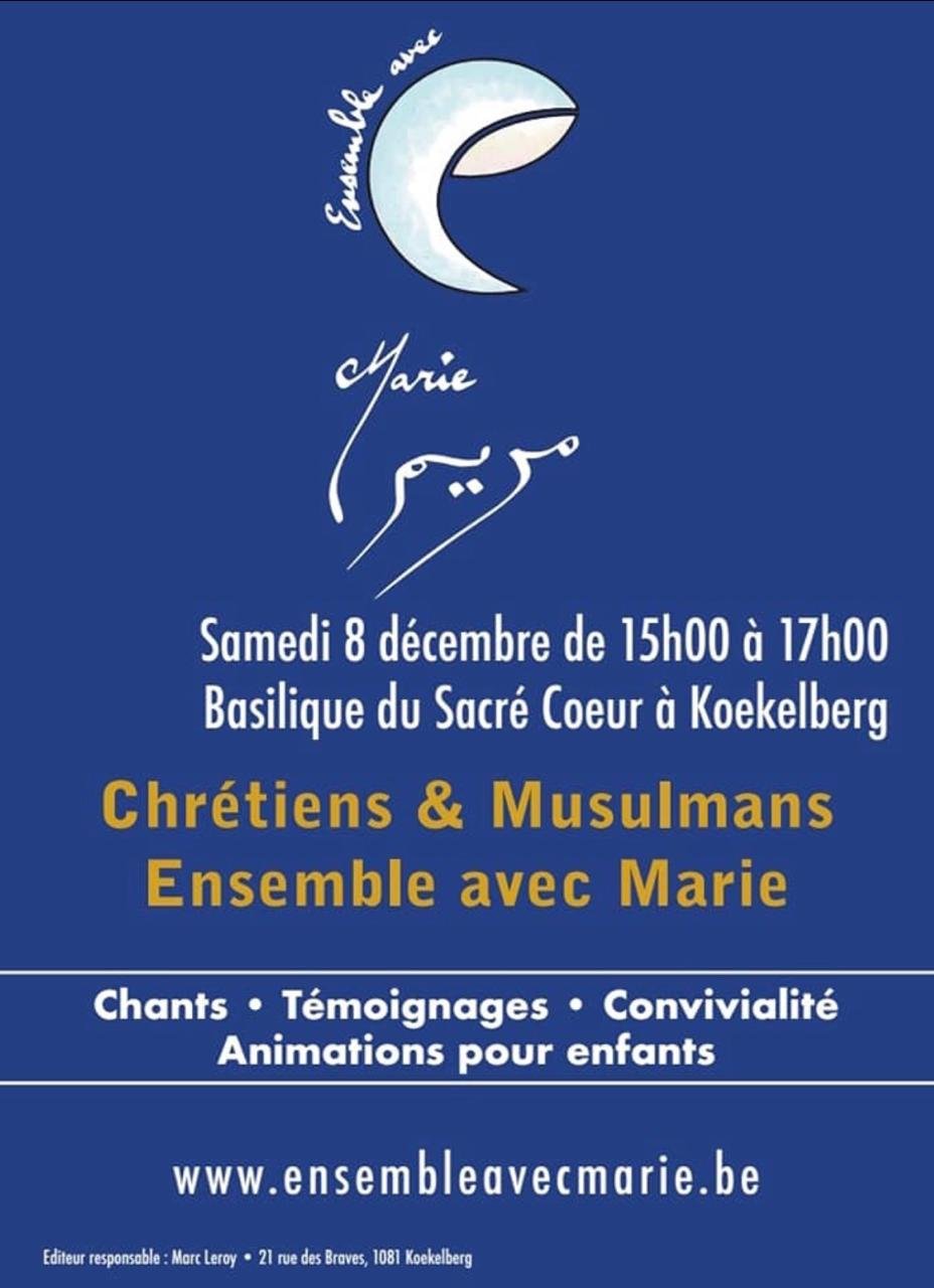 ENSEMBLE AVEC Marie »Evénement à ne pas manquer, ce samedi 8 décembre 2018 à partir de 15h