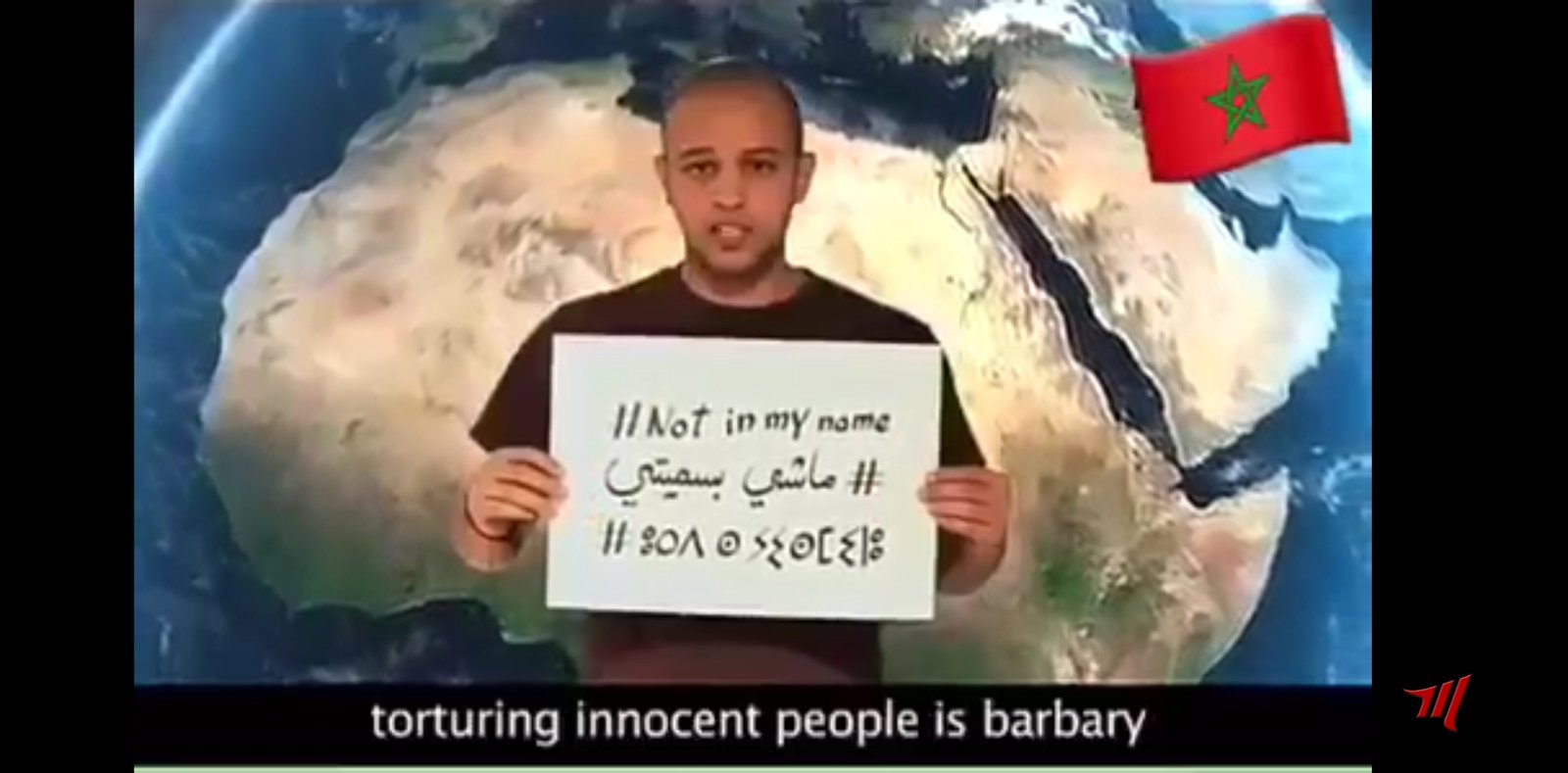 Non au terrorisme »Les Marocains refusent la haine »