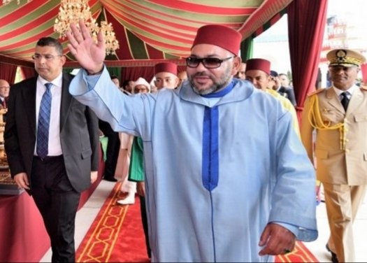 برقية تهنئة، ولاء وإخلاص مرفوعة إلى صاحب الجلالة الملك محمد السادس بمناسبة عيد العرش المجيد.