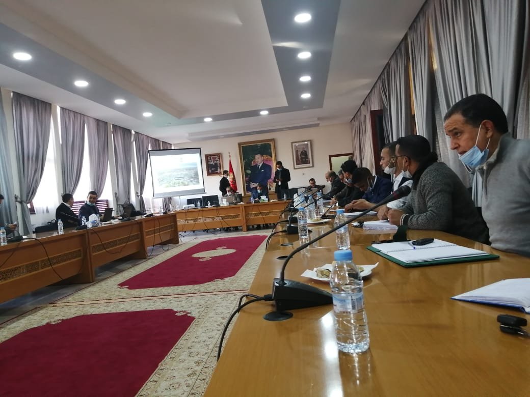 بلاغ اخباري* الزيارة الميدانية لمجلس إقليم تيزنيت*