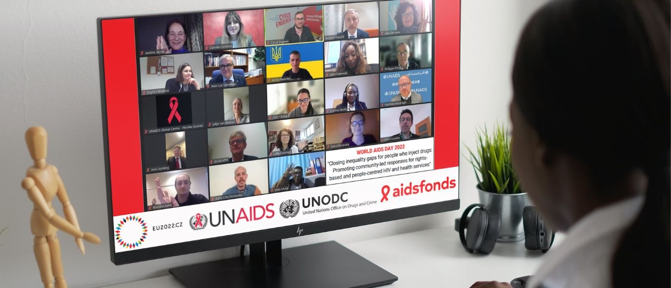 un événement virtuel promeut des réponses communautaires pour des services de santé fondés sur les droits et centrés sur les personnes pour les personnes qui s&rsquo;injectent des drogues