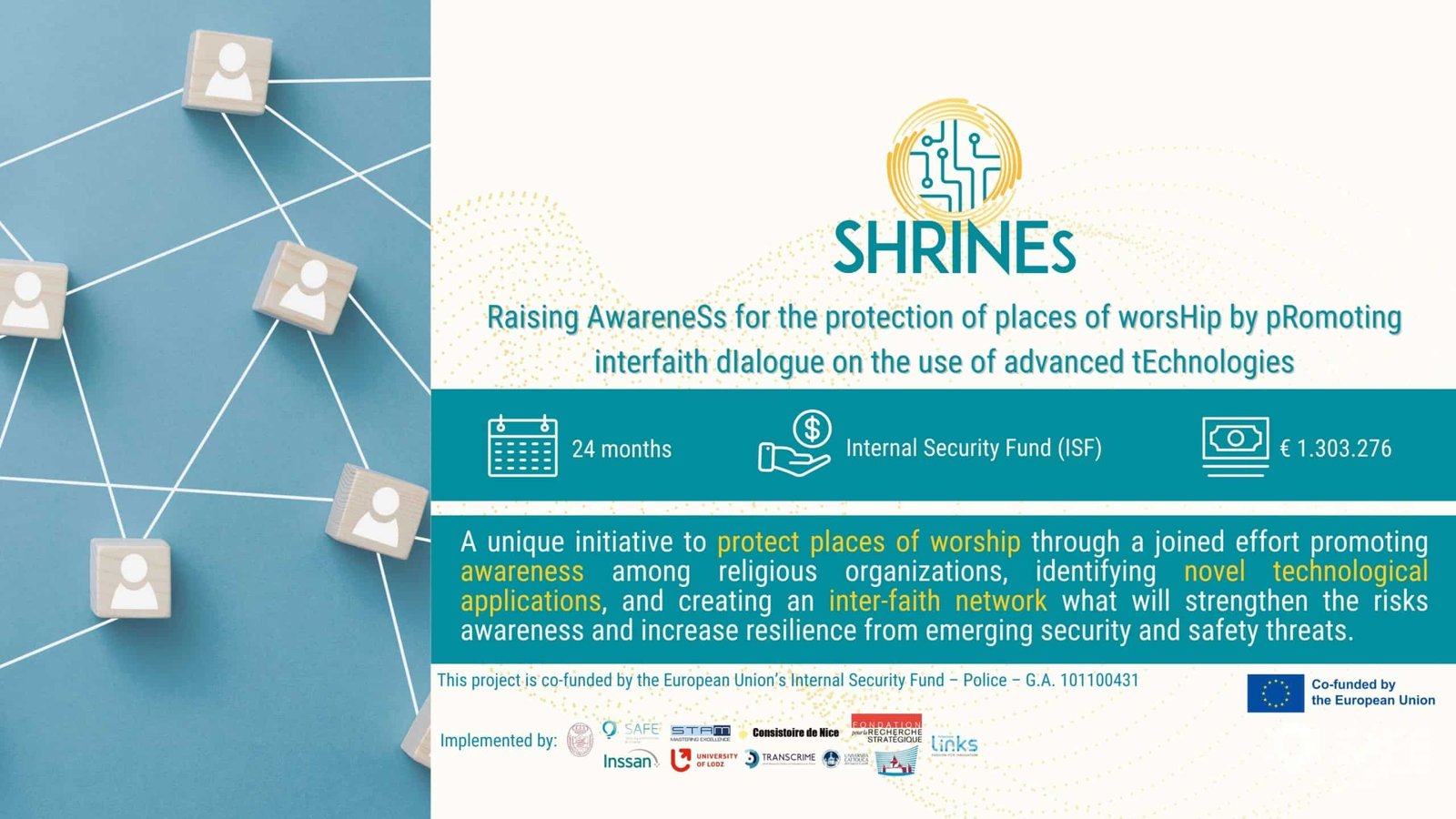 SHRINES, un nouveau consortium voit le jour pour renforcer la sécurité des lieux de culte