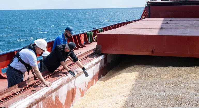 L&rsquo;Initiative de la mer Noire exporte plus de 30 millions de tonnes d&rsquo;Ukraine, alors que les pourparlers se poursuivent sur le renouvellement