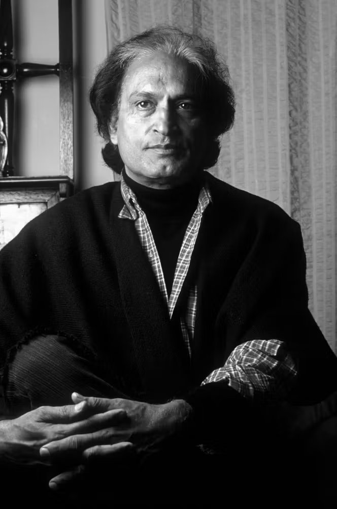 Autoportrait du photographe Raghu Rai, en 1987.