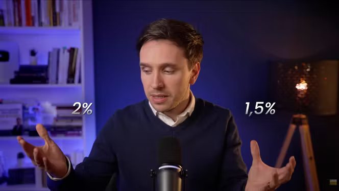 Capture d’écran d’une vidéo publiée le 9 avril 2026 sur le compte YouTube de Matthieu Louvet, intitulée « La grande arnaque du Livret A ».