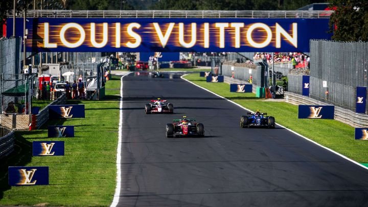 Le Grand Prix d'Italie le 5 septembre 2025. (Jay Hirano/Shutterstock/SIPA)