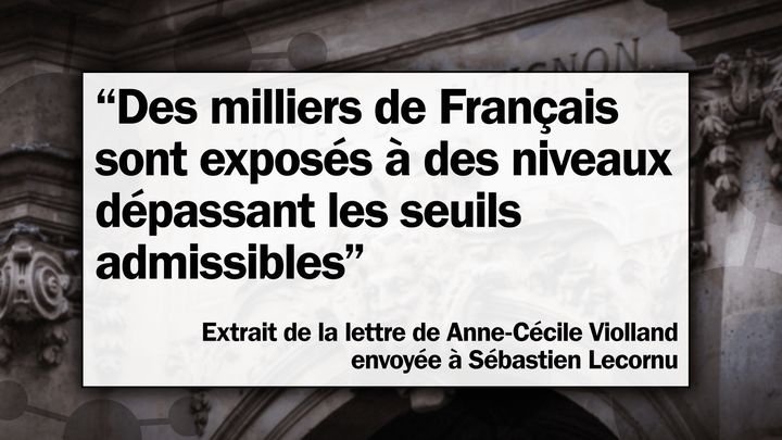 Extrait de la lettre envoyée par la députée Anne-Cécile Violland adressée au Premier ministre Sébastien Lecornu. (RAPHAËL CANNESANT / CELLULE INVESTIGATION DE RADIO FRANCE)
