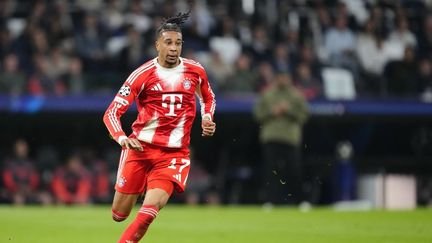 Michael Olise lors de Real Madrid-Bayern Munich, le 7 avril 2026, en Ligue des champions. (AFP)