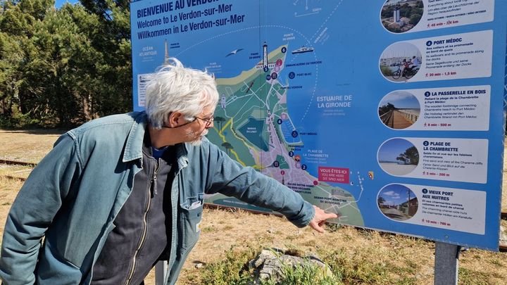 Marc Porcheron, du collectif La Fraie sauvage. (CAROLINE FELIX / FRANCEINFO / RADIO FRANCE)