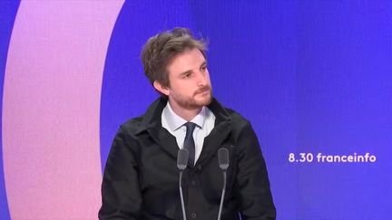 Andréa Kotarac, porte-parole du Rassemblement national, sur franceinfo le 29 décembre 2025. (FRANCEINFO/RADIOFRANCE)