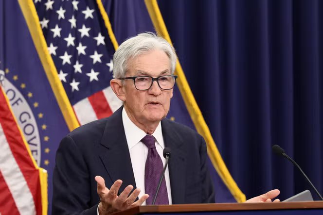 Le président de la Réserve fédérale américaine, Jerome Powell, à Washington, D.C., aux États-Unis, le 29 avril 2026.