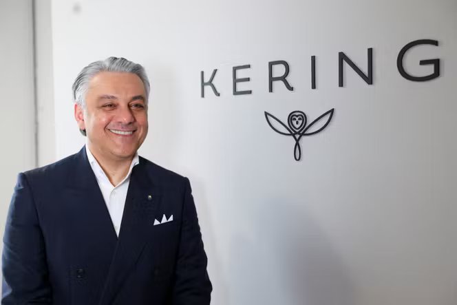Luca de Meo, PDG du groupe de luxe français Kering, à Florence, en Italie, le 16 avril 2026.