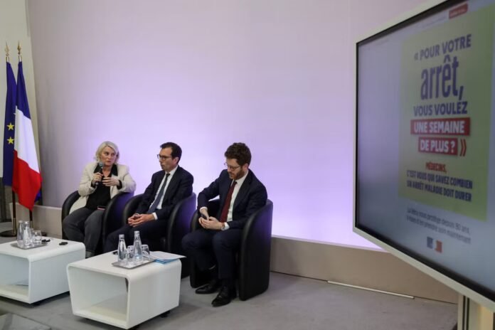 Arrêts maladie : un « bouton d’alerte » permettra aux chefs d’entreprise de prévenir « en un clic » l’Assurance-maladie en cas de soupçon d’abus