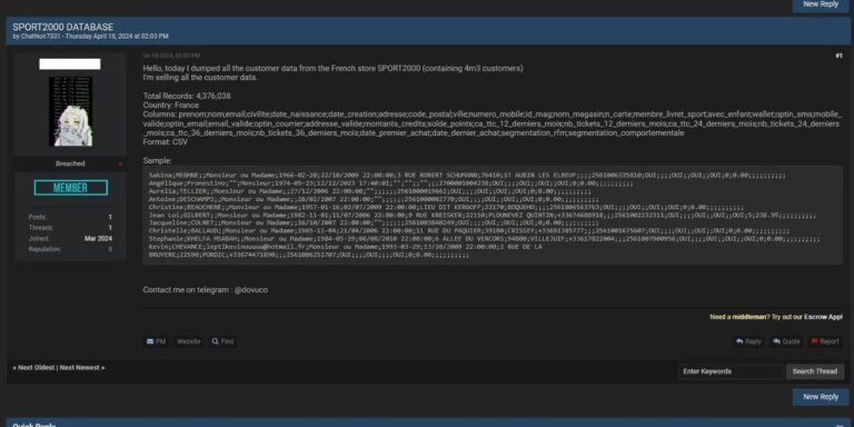 BreachForums, un forum désormais dans « une logique manifeste de représailles »