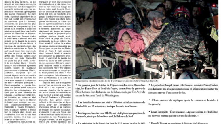 Cessez-le-feu entre Washington et Téhéran : "Les uns signent, le Liban saigne"