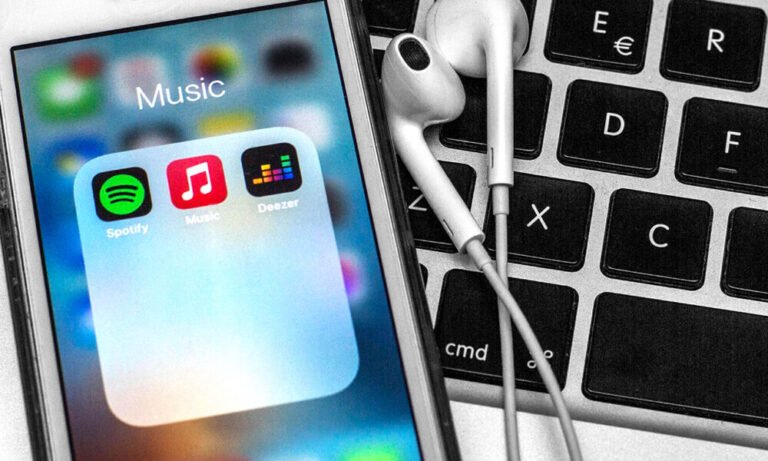 Visuel Deezer illustrant la faible part des artistes féminines dans les playlists et écoutes en septembre 2025.