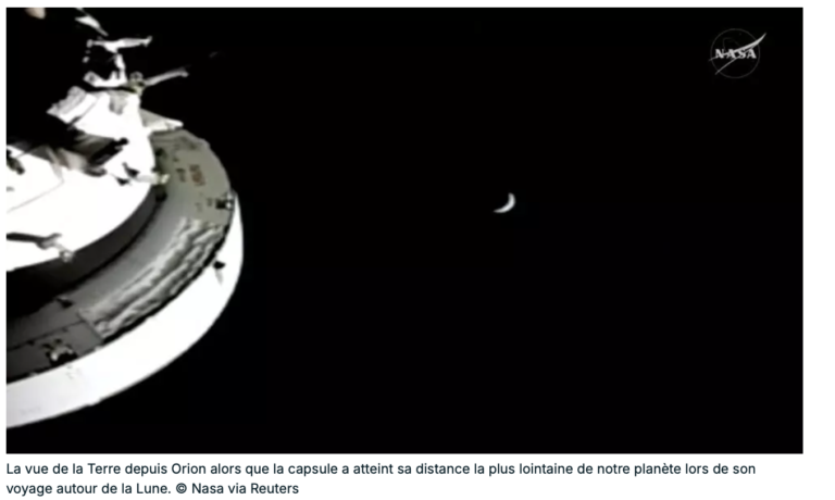 EN DIRECT, Artemis-2 : les quatre astronautes ont survolé la Lune durant la nuit ; suivez la mission historique de la NASA