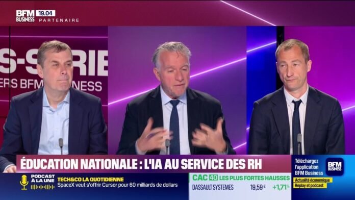 Hors-Série Les Dossiers BFM Business : Éducation nationale, l'IA au service des RH – Samedi 25 avril