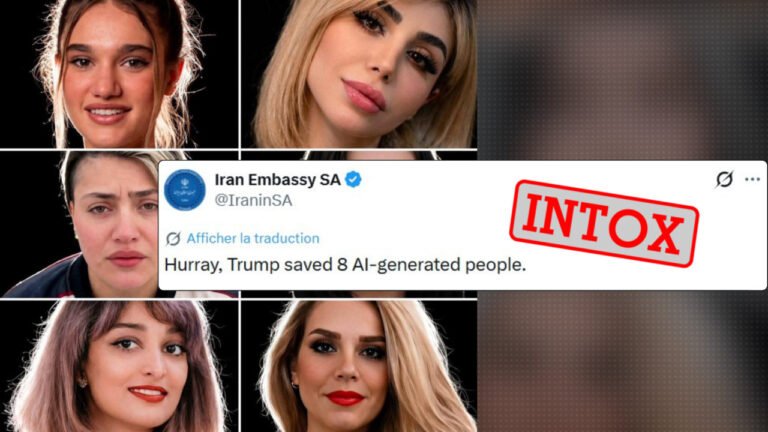 Iran : comment des femmes arrêtées par le régime ont été accusées à tort d'être "générées par IA"