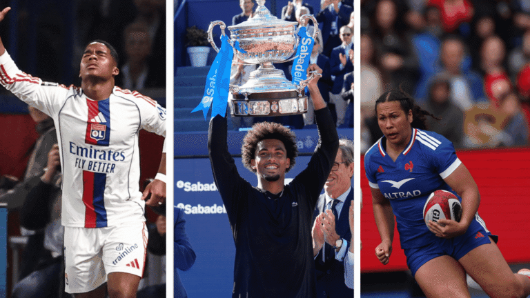 L'OL fait tomber le PSG, Arthur Fils roi de Barcelone, les Tricolores enchaînentdans le Six nations … Le récap sport du week-end