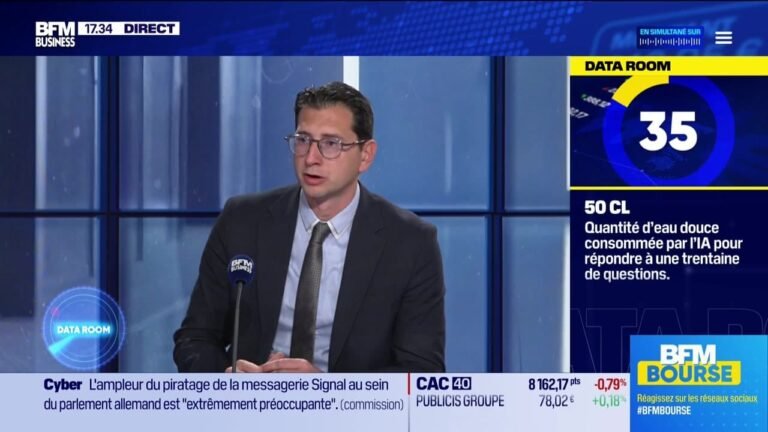 La Data Room : 50 cl = quantité d’eau douce consommée par l’IA pour répondre à une trentaine de questions – 24/04