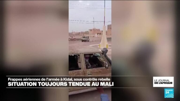 La situation toujours aussi tendue au Mali : Frappes aériennes de l'armée à Kidal