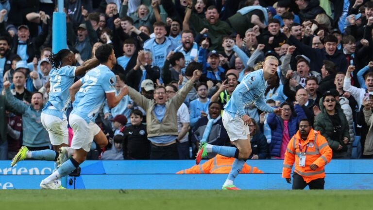 Manchester City s'impose dans le choc contre Arsenal et relance le suspense dans la course au titre en Premier League
