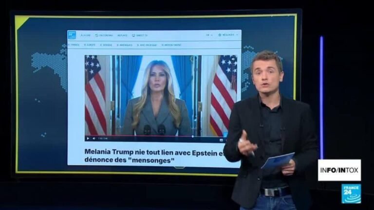 Melania Trump dément des liens avec Jeffrey Epstein