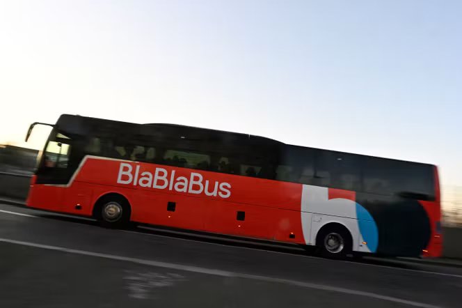Un autocar de Blablacar Bus, à Rennes, le 21 avril 2026.