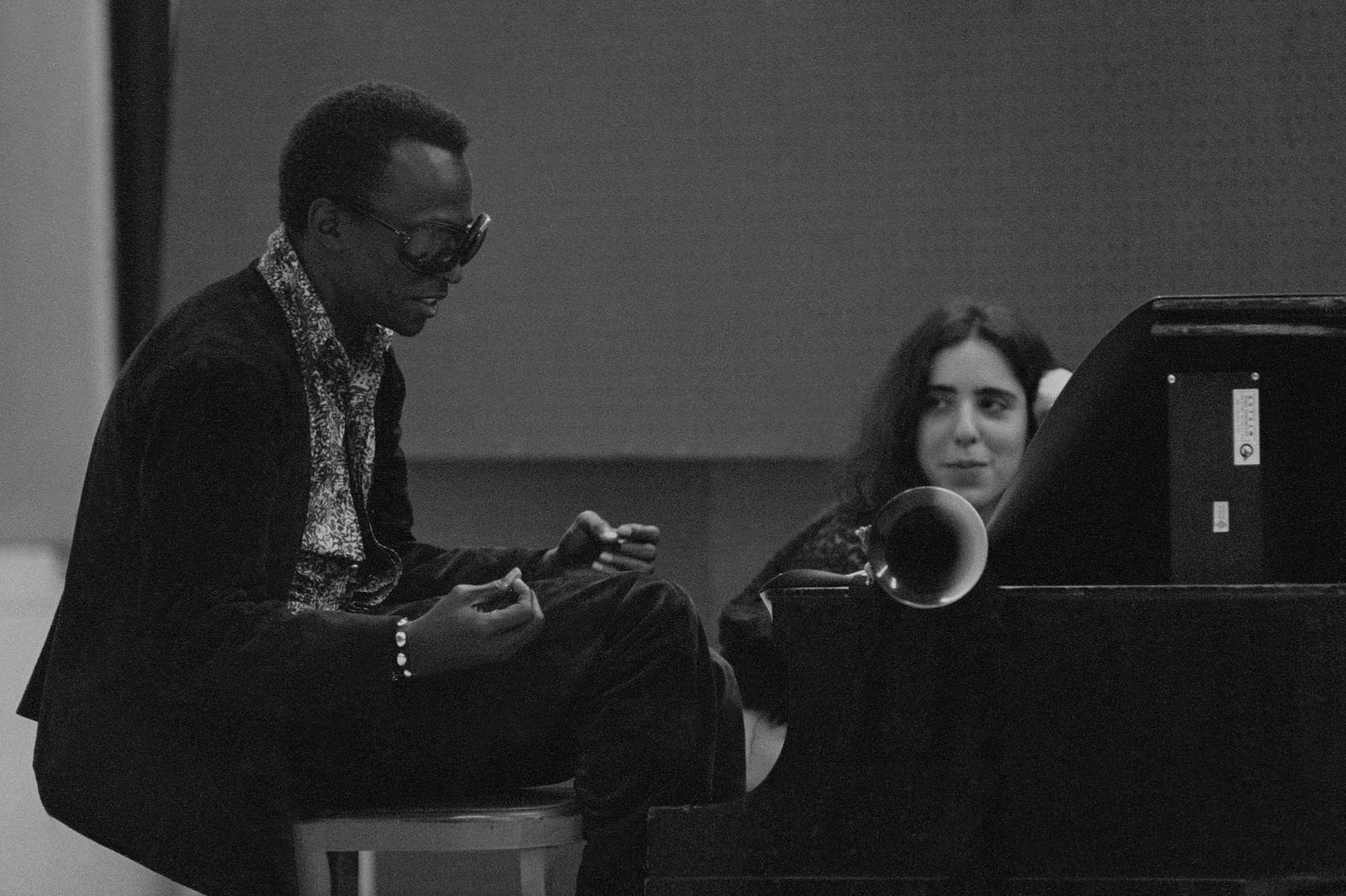 Laura Nyro en studio avec Miles Davis en 1969