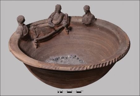 encensoir, villa rustica, Boscoreale