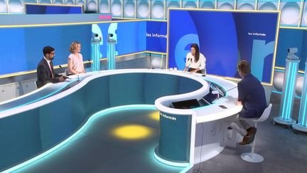 Le plateau des informés du matin du jeudi 28 mai (FRANCEINFO / RADIO FRANCE)