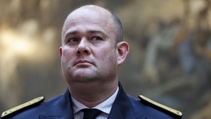 L'ancien préfet de police des Yvelines, Frédéric Rose, nommé directeur de cabinet d'Emmanuel Macron, à Versailles, le 13 mai 2024. (LUDOVIC MARIN / POOL)