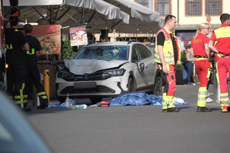 A Leipzig, deux morts et plusieurs blessés dans un incident impliquant une voiture