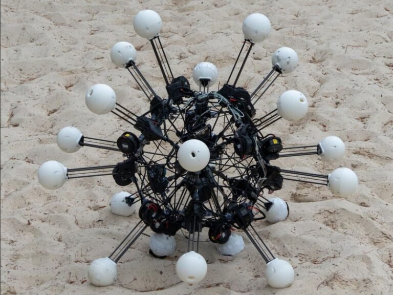 Argus, un robot en forme d'oursin capable d'escalader un mur