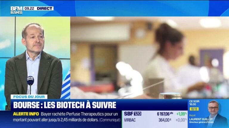 Bourse : les biotechs retrouvent de l'attrait