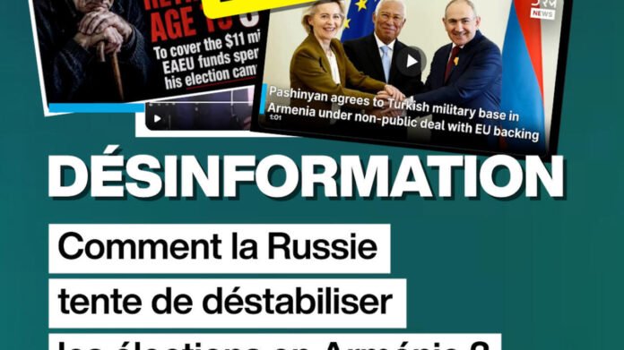 Désinformation russe : en Arménie, des élections sous pression