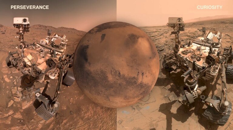 Mars révèle ses deux visages : la NASA publie des panoramas spectaculaires à 360°