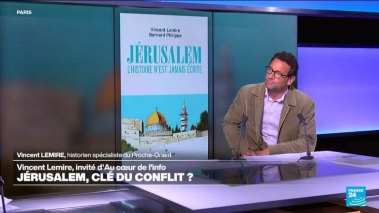 Vincent Lemire: "Jérusalem pourrait être un laboratoire pour une solution à deux Etats"