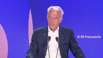 Patrick Martin sur le plateau du "8h30 franceinfo" le mardi 16 juin 2026. (FRANCEINFO / RADIO FRANCE)