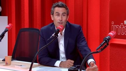 Thomas Reynaud, directeur général du groupe Iliad, maison-mère de l'opérateur Free, le 18 juin 2026 sur France Inter. (FRANCE INTER / RADIO FRANCE)