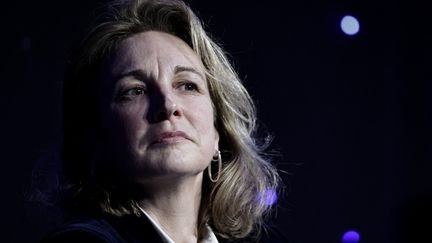 Marylise Léon, secrétaire générale de la CFDT, à Paris, le 27 janvier 2026. (STEPHANE DE SAKUTIN / AFP)