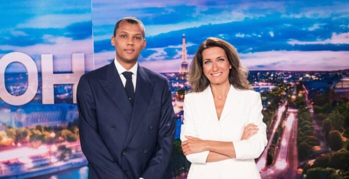 Anne-Claire Coudray, sa séquence au 20h avec Stromae sur la santé mentale l'a profondément marquée : "J'avais tellement peur" Anne-Claire Coudray, sa séquence au 20h avec Stromae sur la santé mentale l'a profondément marquée : "J'avais tellement peur"