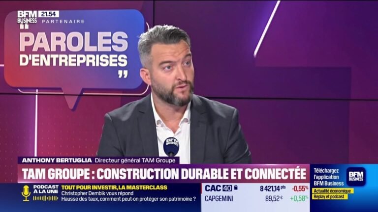 Anthony Bertuglia (TAM Groupe) : TAM Groupe, construction durable et connectée – 20/06