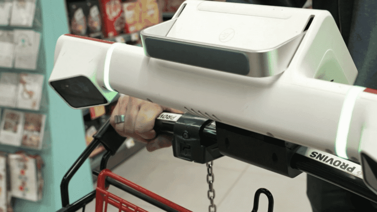 Caddies intelligents, robots, assistants virtuels… Quand l'intelligence artificielle s'invite auprès des clients dans les supermarchés