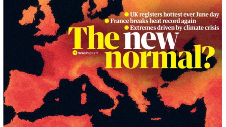 Canicule en Europe, "la nouvelle normalité?"