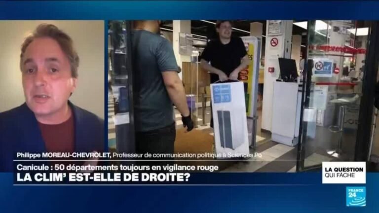 Canicule en France : la clim' est-elle de droite ?