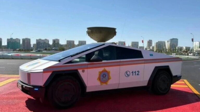 Ce n’est pas de l’IA : le Tesla Cybertruck se reconvertit en véhicule de secours officiel !