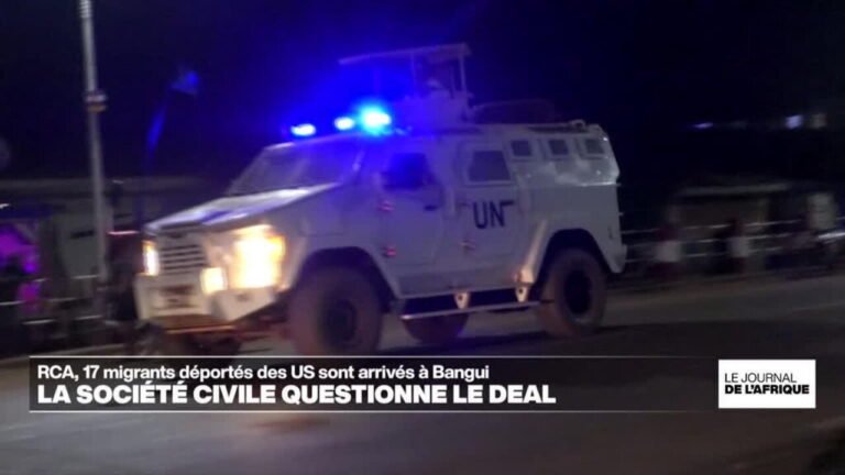 Centrafrique : 17 migrants déportés des Etats-Unis sont arrivés à Bangui