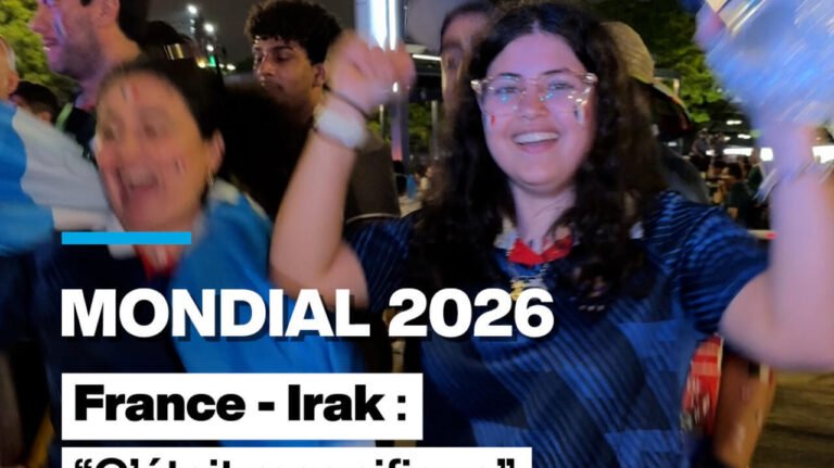 “C’était magnifique” : les supporters français réagissent après la victoire contre l’Irak